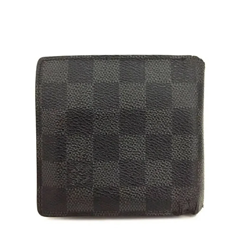 Louis Vuitton Damier Graphite Portefeiulle Marco Bifold Wallet/1A2467. SP5704